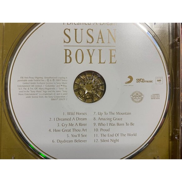 Susan Boyle "I Dreamed A Dream" CD Album - Picture 4 of 4
